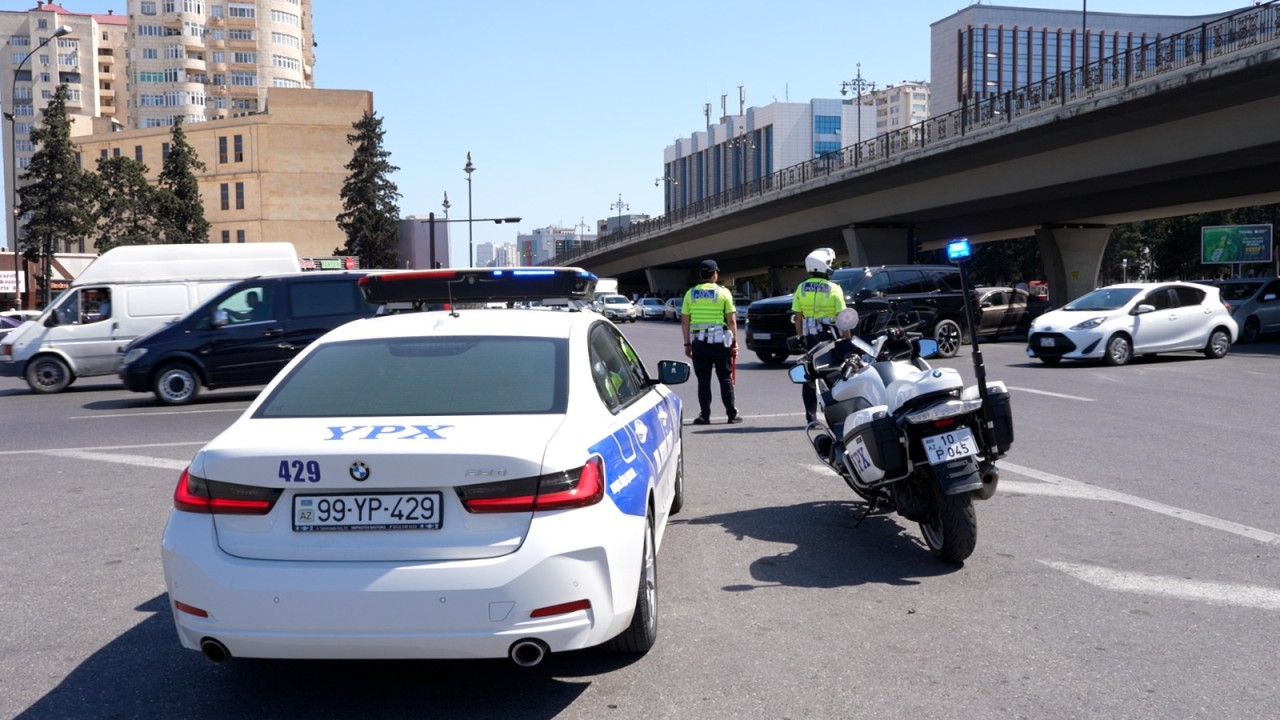 İkitəkərli nəqliyyat sürücüləri ilə söhbət aparıldı - VİDEO (FOTOLAR)